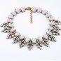 2014 New Vintage Crystal Leaf Choker Necklace Party Necklace xl00514