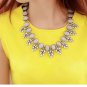 2014 New Vintage Crystal Leaf Choker Necklace Party Necklace xl00514