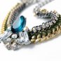 2014 New Brief Glass Choker Necklace Design Jewelry xl00821