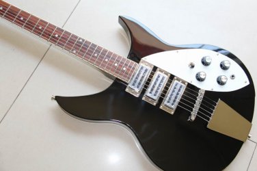 Rickenbacker model 325 electric guitar BLACK-Clone