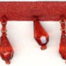 1inch Long Acrylic Beaded Fringe