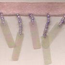 1inch Glass & Plastic Bead Fringe