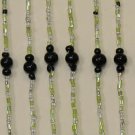 5inch long Glass Bead Fringe