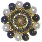 1/2inch wide Beaded Appliques