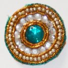 Bullion and Bead Applique