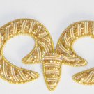 Bullion Wire Appliques
