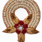 Bullion wire Appliques