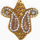 Bullion and Rhinestone Appliques