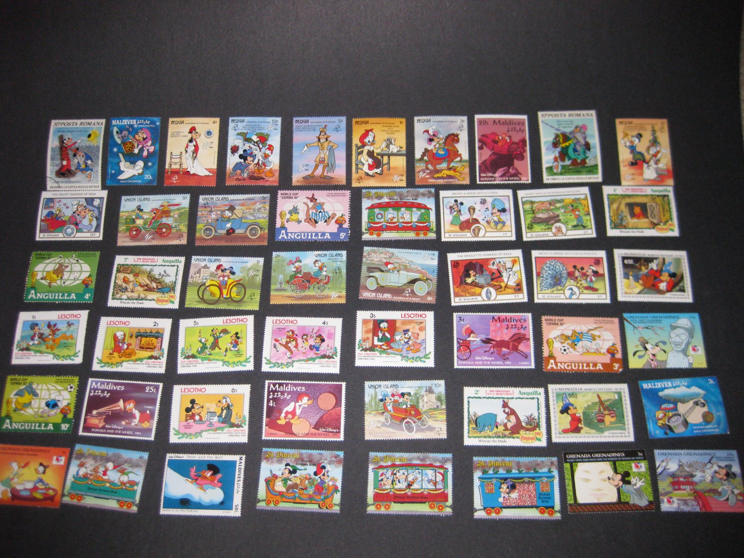 144 Genuine Disney stamps
