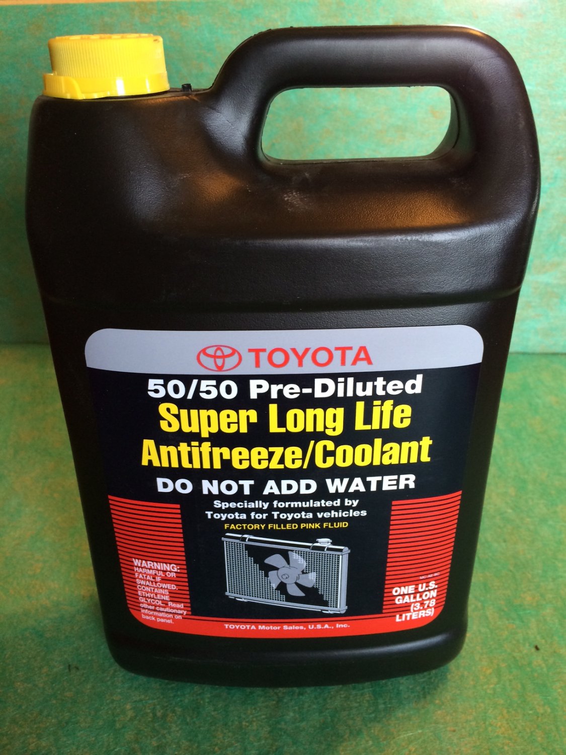 toyota super long life coolant red