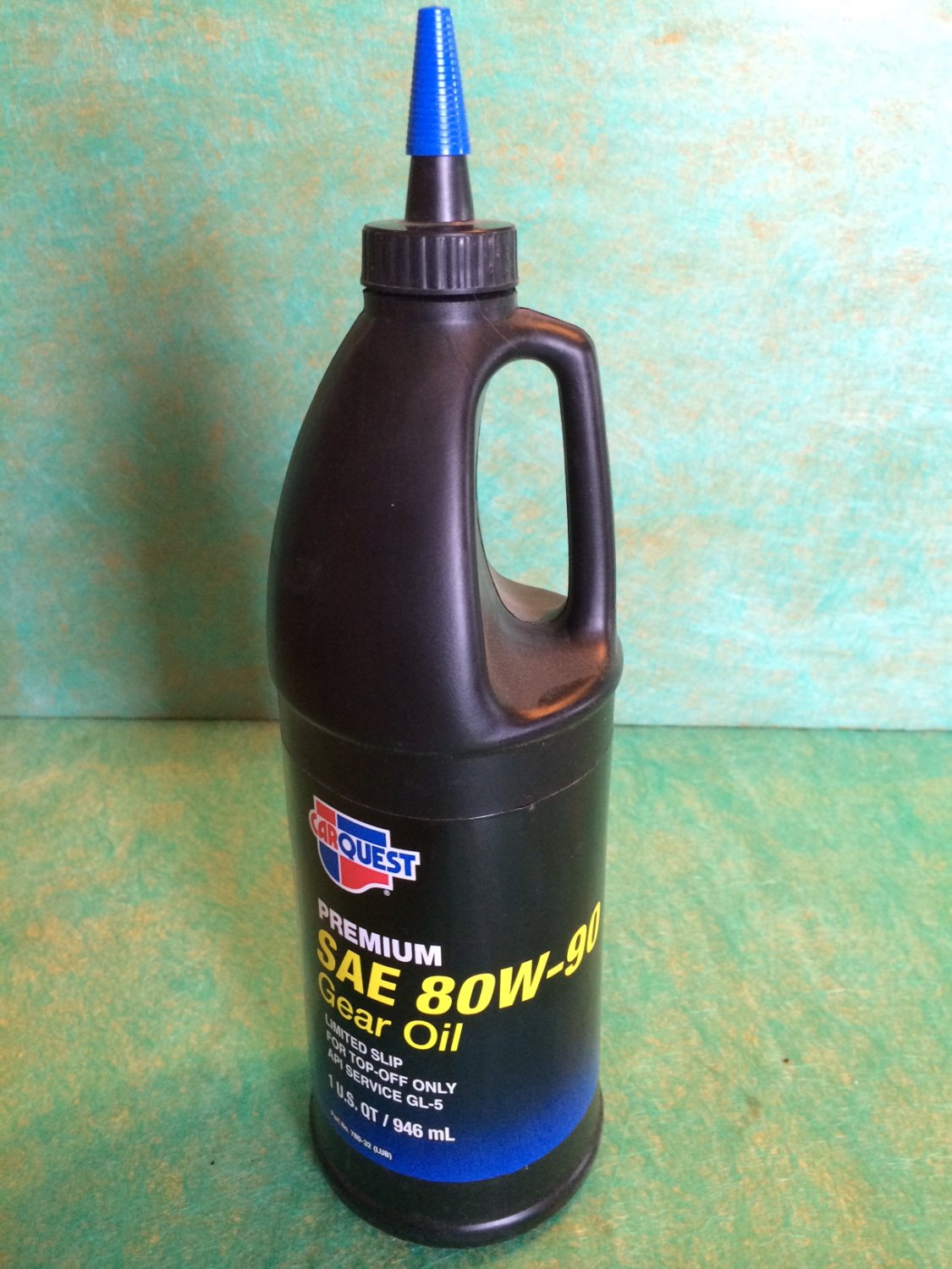 CarQuest Premium SAE 80W 90 Gear Oil 780 32 LUB 1 Qt 