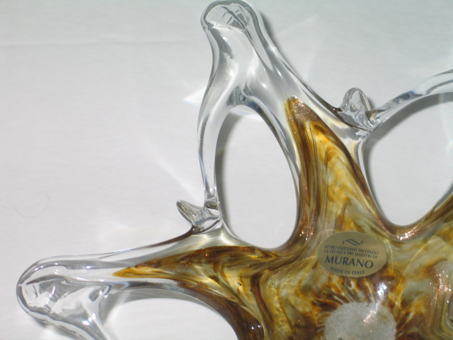 Vintage Murano Vetro Eseguito Secondo La Tecnica Dei Maestri Di Art