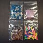 2500 Count 3"x4" Ziplock Poly Bags Reclosable 2 MIL Clear