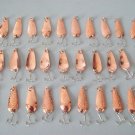 Lot 30  FISHING SPOONS   Copper,  Salmon, steelhead, Trout, Bass 7.6g/4.5cm