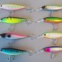 Crankbait lot 8 Medium dive bass lures, Pike, Muskie, Salmon, Trout, Steelhead