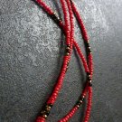 Double strand waistbead