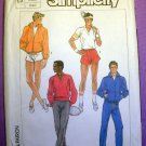 Simplicity 7673 Men's Pull-On Pants, Shorts, Pullover Top and Jacket Sewing Pattern Size Large Uncut