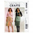 Women's Bolero Jacket and A-Line Skirt Sewing Pattern Size 4-6-8-10-12-14-16-18 Uncut McCall's 5603
