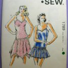Women's Nightgown, Lingerie Sewing Pattern Size XS-S-M-L Uncut Kwik Sew 1789