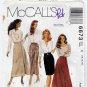 Women's Sewing Pattern, Midi or Knee Length Skirt, Size 10-12-14 Uncut 2 Hour McCall's 6673