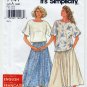 Women's Top and Skirt Sewing Pattern Size 8-10-12-14-16-18-20 UNCUT Simplicity 7141