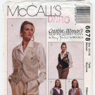Women's Vest Sewing Pattern Size Medium 12-14 UNCUT McCall's 6678