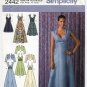 Halter Dress and Bolero Sewing Pattern Size 14-16-18-20-22 UNCUT Simplicity 2442