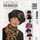 Hats, Scarves, Neckwarmer and Hood/Dickie Sewing Pattern UNCUT McCall's 9063