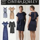 Cynthia Rowley Dress Sewing Pattern Size 6-8-10-12-14 UNCUT Simplicity 2406