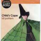 Child's Cape Halloween Sewing Pattern UNCUT Simplicity 502928001