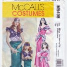 Women's Mermaid / Princess Costume Pattern Size 8-10-12-14-16-18-20-22 UNCUT McCall's M5498 5498