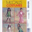 Girl's Fairy Costume Sewing Pattern Size 2-3-4-5 UNCUT McCall's M5496 5496