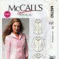 Women's Shirts Sewing Pattern Plus Size 16-18-20-22-24 UNCUT McCall's M6750 6750