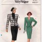 Vogue 9658 Women's Jacket and Skirt Sewing Pattern Misses' / Petite Size 8-10-12 UNCUT
