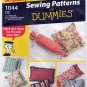 Sewing for Dummies, PILLOWS Pattern UNCUT Simplicity 1044