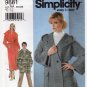 Women's Wrap Coat or Jacket Sewing Pattern Size 6-8-10-12-14-16 UNCUT Simplicity 9881