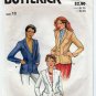 Women's Blazer Sewing Pattern, Lined Jacket Misses Size 10 Vintage UNCUT Butterick 6998