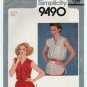 UNCUT Simplicity 9490 Women's Sleeveless Top Sewing Pattern Misses Size 14 Bust 36"