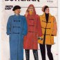 Women's Coat Sewing Pattern Misses' Size 6-8-10 UNCUT Fast & Easy Butterick 4131