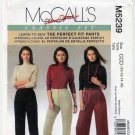 McCall's 5239 Classic Fit Women's Pant's, Palmer Pletsch Pattern Misses' Size 10-12-14-16 UNCUT
