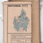 Girl's Halloween Costume Sewing Pattern, Size Small-Medium-Large UNCUT Vintage Butterick 3372