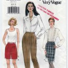 Vogue 9290 Women's Skirt, Shorts, Pants Sewing Pattern Misses' / Misses' Petite Size 6-8-10 UNCUT