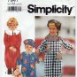 Simplicity 7947 Jumpsuit and Hat Sewing Pattern Toddler Size 1/2-1 UNCUT