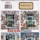 Butterick 3395 Waverly Window Scarves Home Decor Sewing Pattern UNCUT