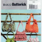Butterick B4822 4822 Women's Handbag Pattern / Purse Sewing Pattern UNCUT