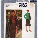Simplicity 9163 Women's Skirt, Blouse and Lined Jacket Sewing Pattern Misse's Size 12 Uncut