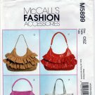 McCall's M5899 5899 Women's Hobo Bags, Purse, Handbag, Sewing Pattern OOP UNCUT