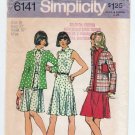 Simplicity 6141 Cardigan-Jacket, Princess Seams Dress Sewing Pattern Misses Size 16 Bust 38 Uncut