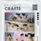 McCall's 9445 Christmas Pattern for Angel Tree Topper, Wall Hanging, Ornaments, Garland UNCUT