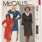 McCall's 8656 Women's Pullover Dress Pattern, Elbow-length or Long Sleeves, Misses' Size 14